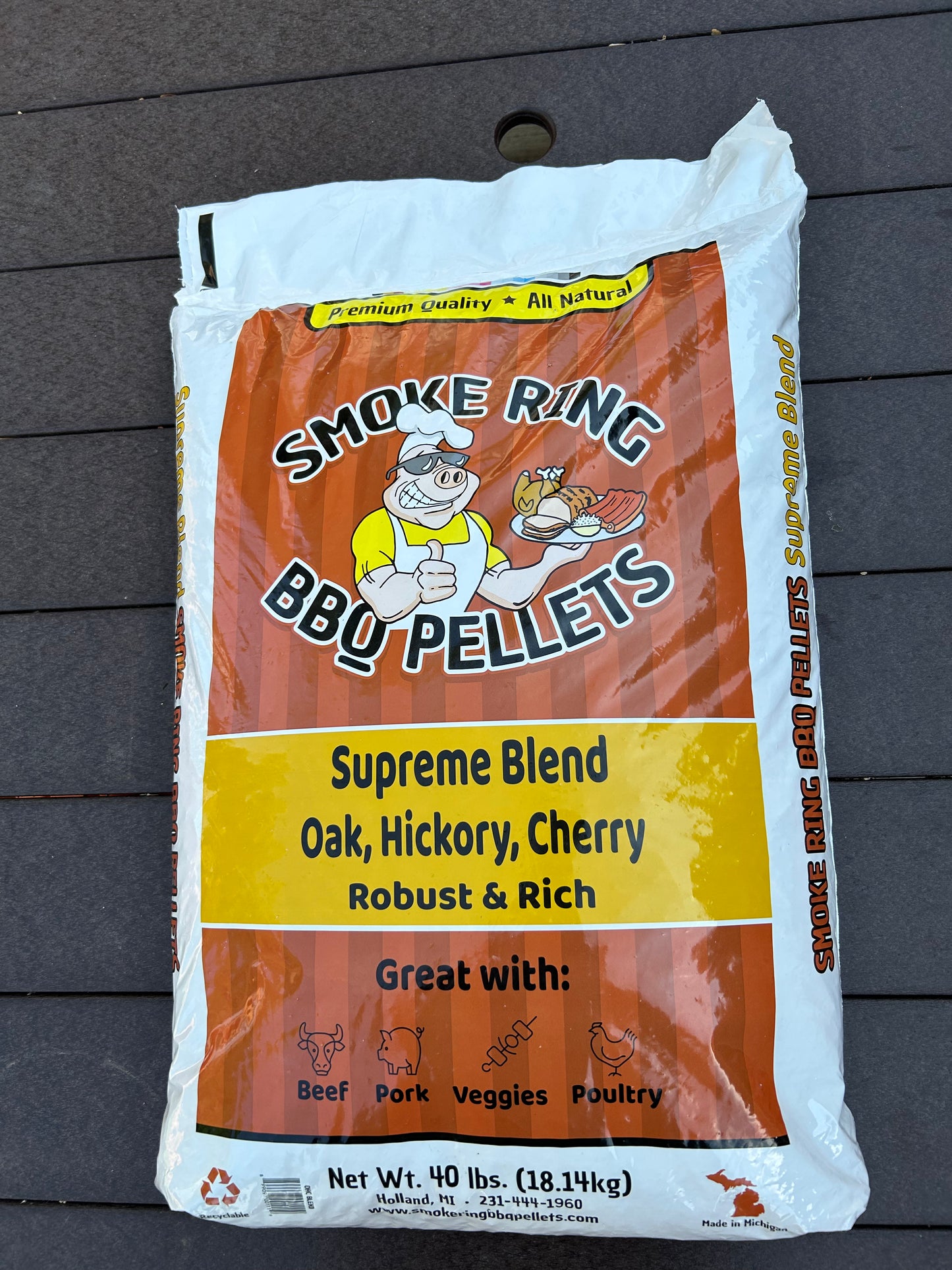 Smoke Ring Suprime BBQ Pellets