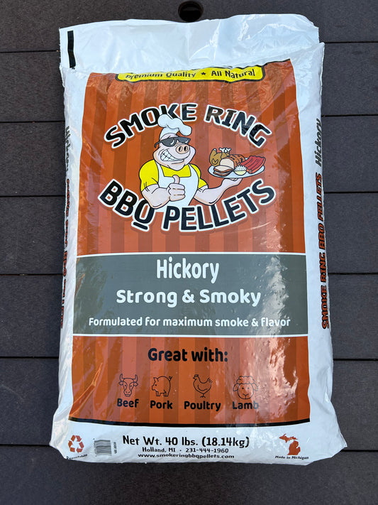 Smoke Ring Hickory BBQ Pellets