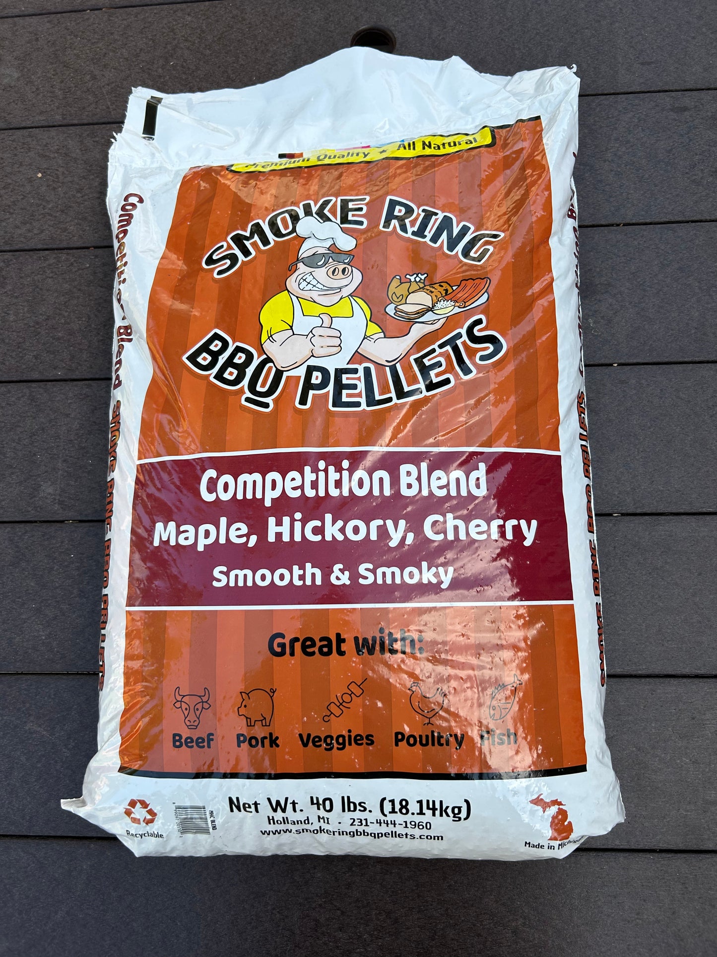 Smoke Ring Competition BBQ Pellets