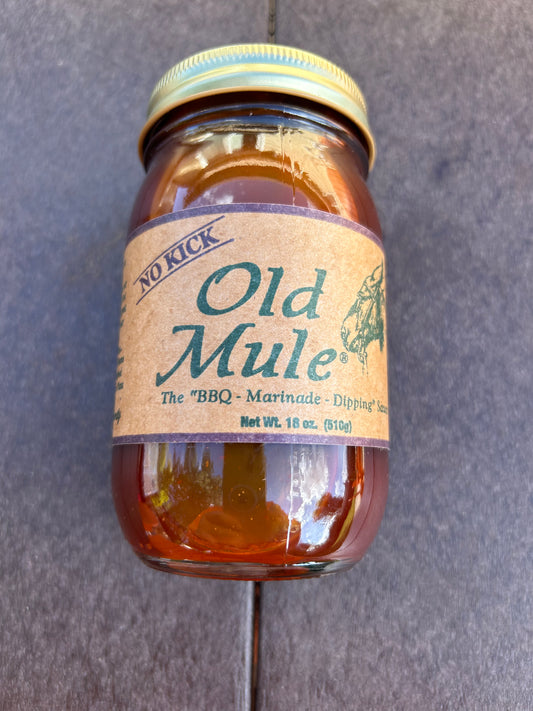 Old Mule No Kick BBQ Sauce Pt