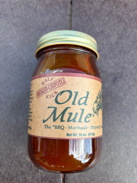 Old Mule Chipotle BBQ Sauce Pt