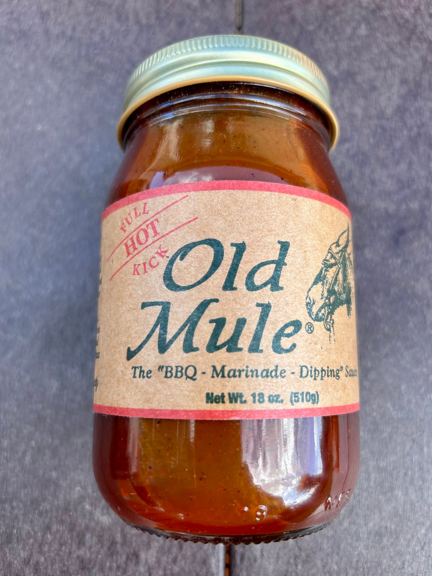 Old Mule Full Kick BBQ Sauce Pt