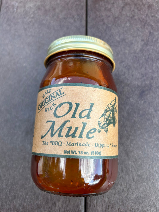 Old Mule Half Kick BBQ Sauce Pt